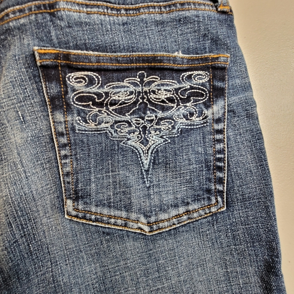 Donna Longo Women's bootleg Blue Jeans 6 - Picture 8 of 16